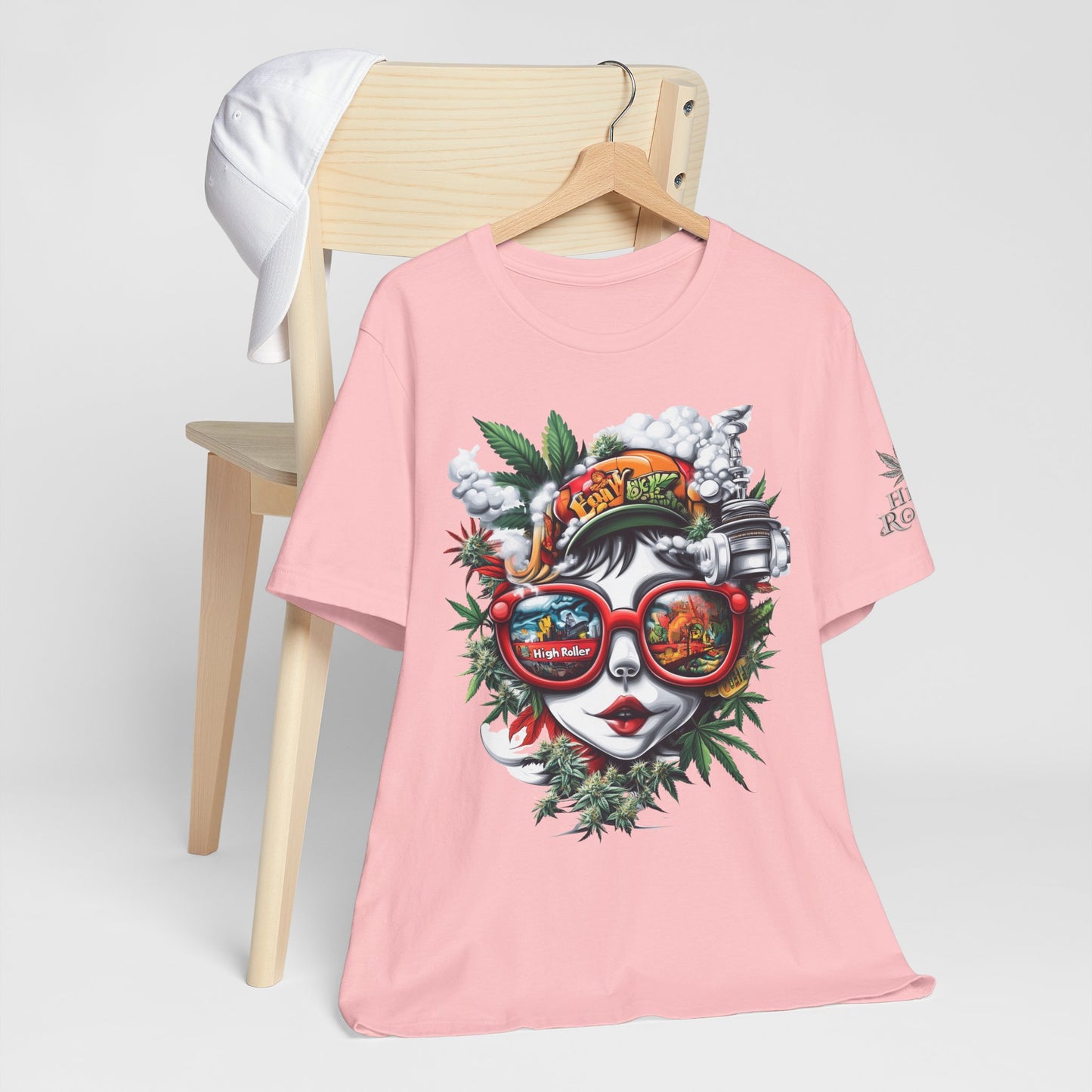 Vision Quest T-Shirt - Premium Airlume Cotton Cannabis Goddess Psychedelic Art Tee