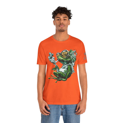 RIPPP IT Cosmic Frog Tee - Premium Airlume Cotton Cannabis Culture Streetwear