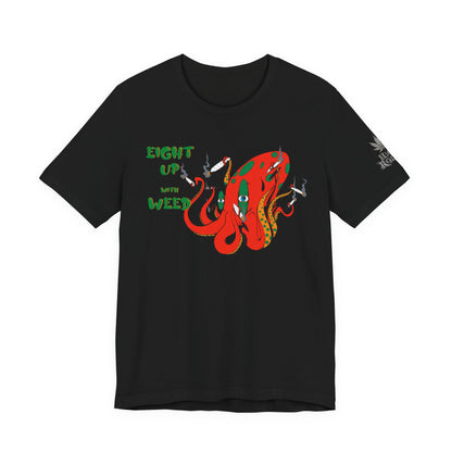 Eight Up Octopus Tee - Premium Airlume Cotton Cannabis Culture Streetwear