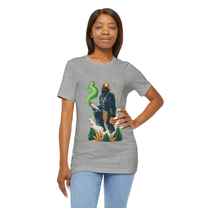 Bigfoot Cannabis Scholar T-Shirt - Premium Sasquatch 420 Lifestyle Apparel