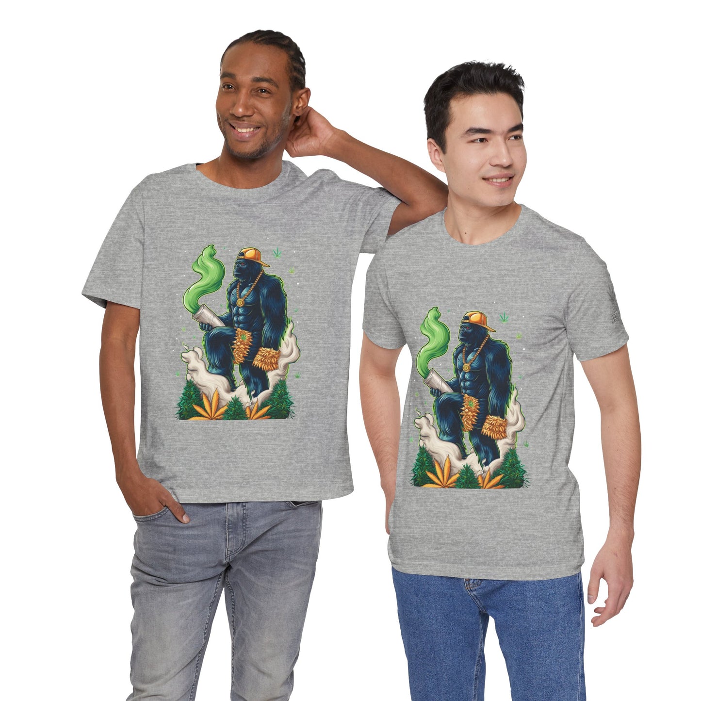 Bigfoot Cannabis Scholar T-Shirt - Premium Sasquatch 420 Lifestyle Apparel