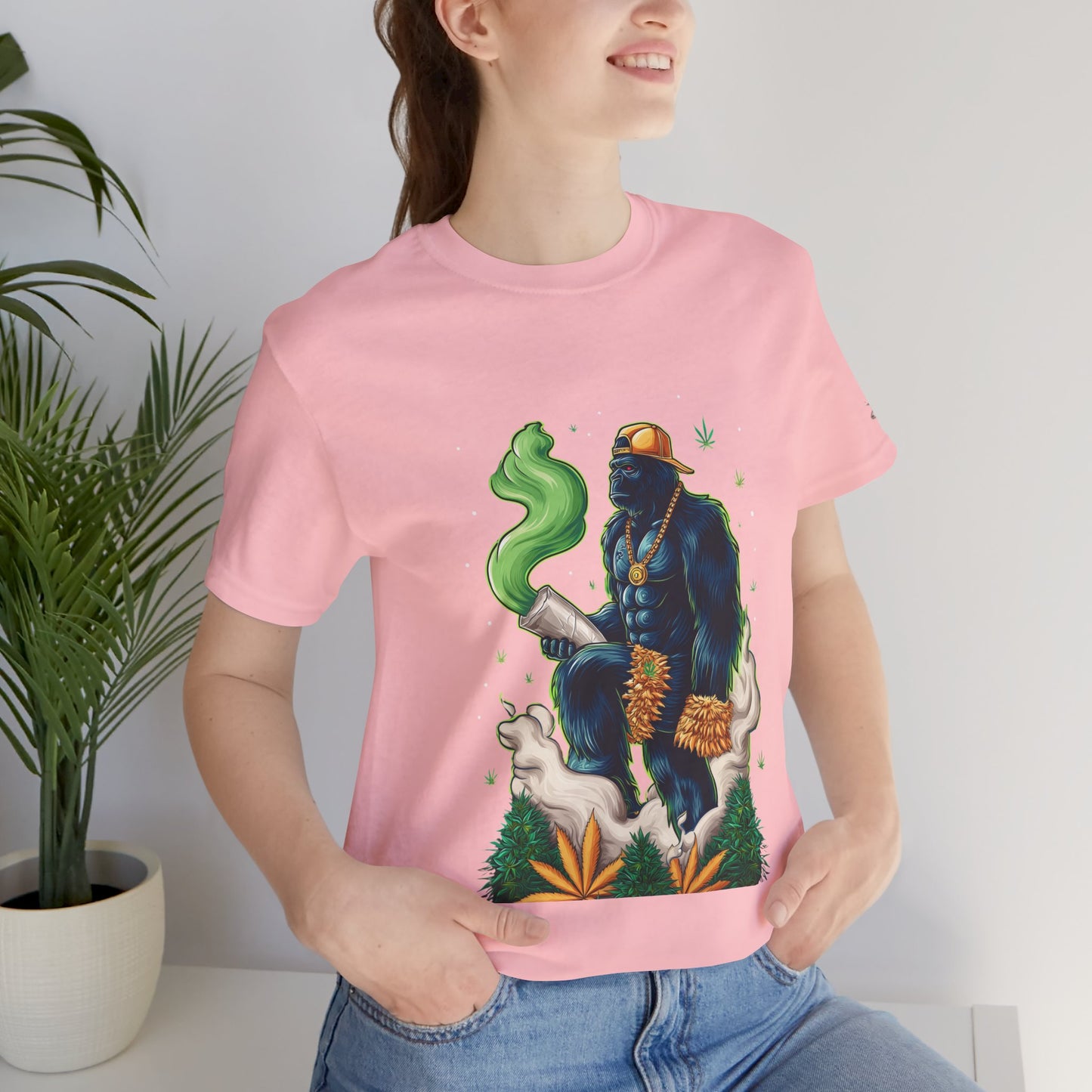 Bigfoot Cannabis Scholar T-Shirt - Premium Sasquatch 420 Lifestyle Apparel