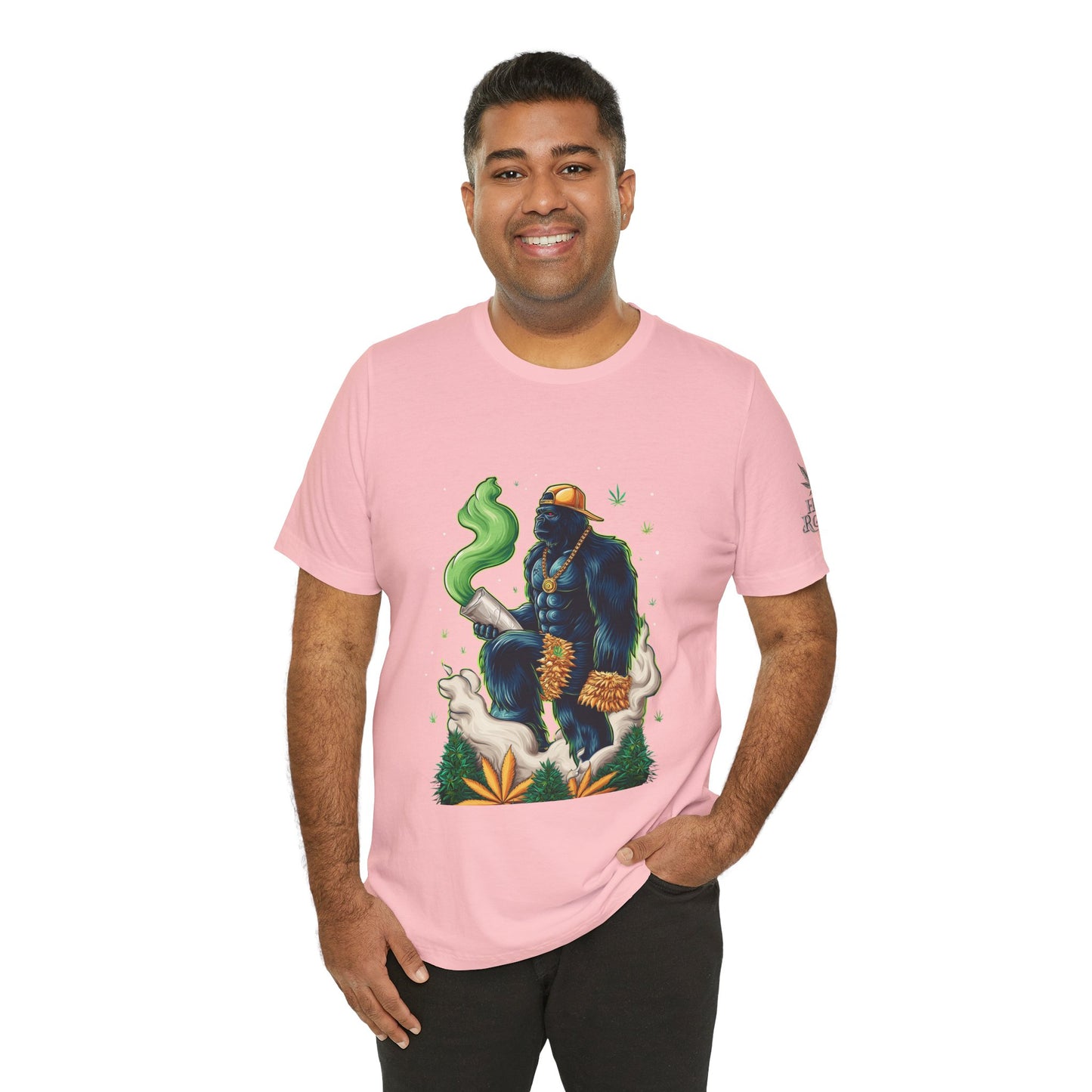 Bigfoot Cannabis Scholar T-Shirt - Premium Sasquatch 420 Lifestyle Apparel