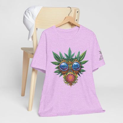 Third Eye Vision T-Shirt - Premium Airlume Cotton Cannabis Kaleidoscope Art Tee