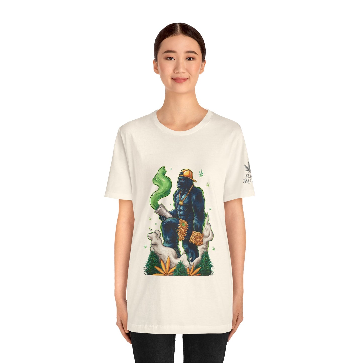 Bigfoot Cannabis Scholar T-Shirt - Premium Sasquatch 420 Lifestyle Apparel