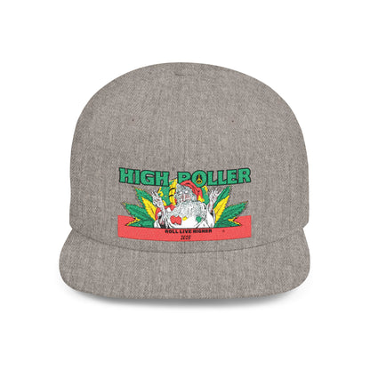HIGH ROLLER Cannabis Culture Snapback Cap
