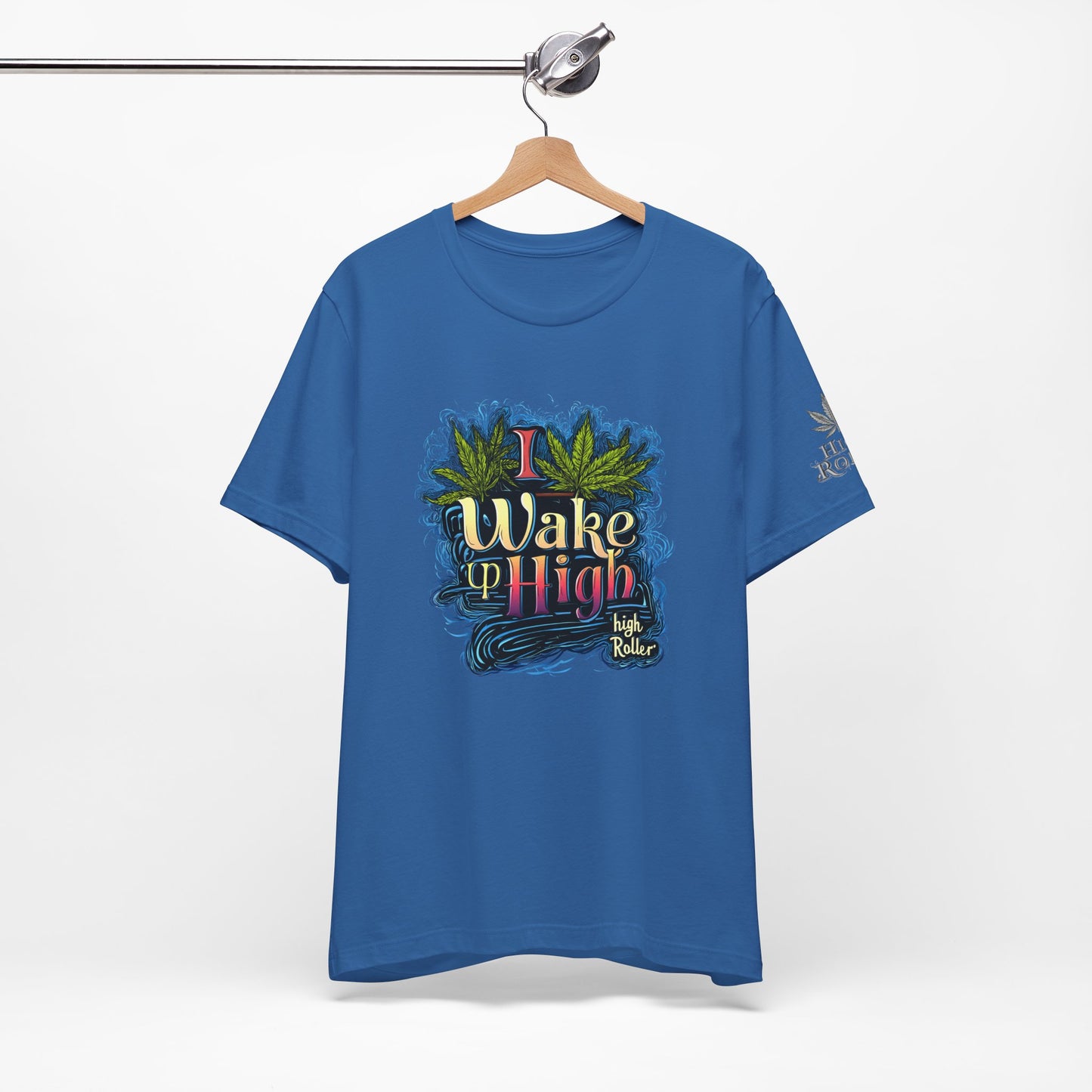 Wake Up High™ | Premium Cannabis Art Tee - Limited Edition | High Roller