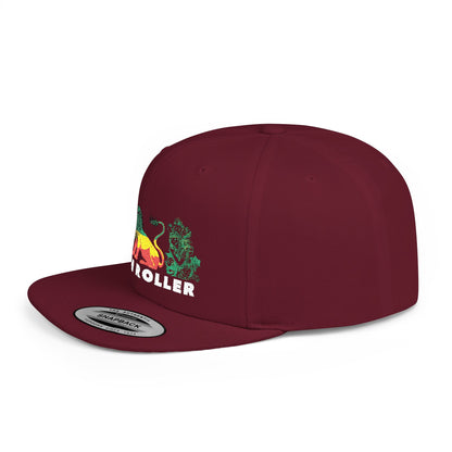 HIGH ROLLER Rastafarian Lion Snapback Cap