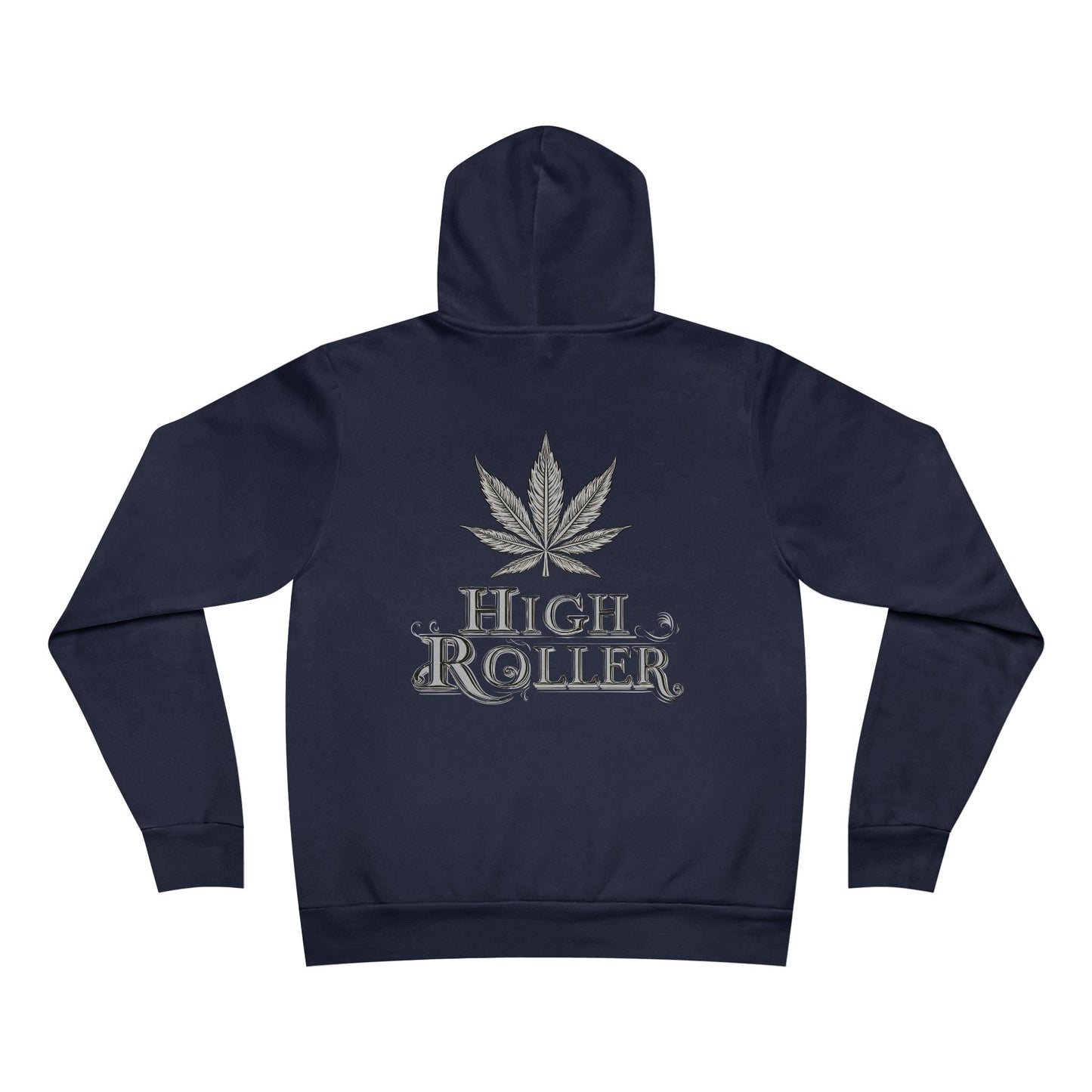 Winter Stroll Hoodie - Premium Sponge Fleece Cannabis Vintage Couple City Art