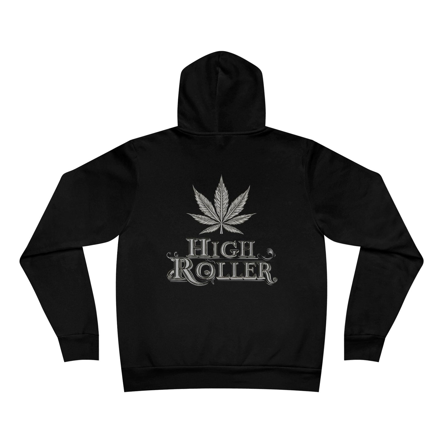 Winter Stroll Hoodie - Premium Sponge Fleece Cannabis Vintage Couple City Art