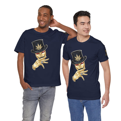 GENTLEMAN CANNABIS MASK™ | PREMIUM SOPHISTICATED ART TEE