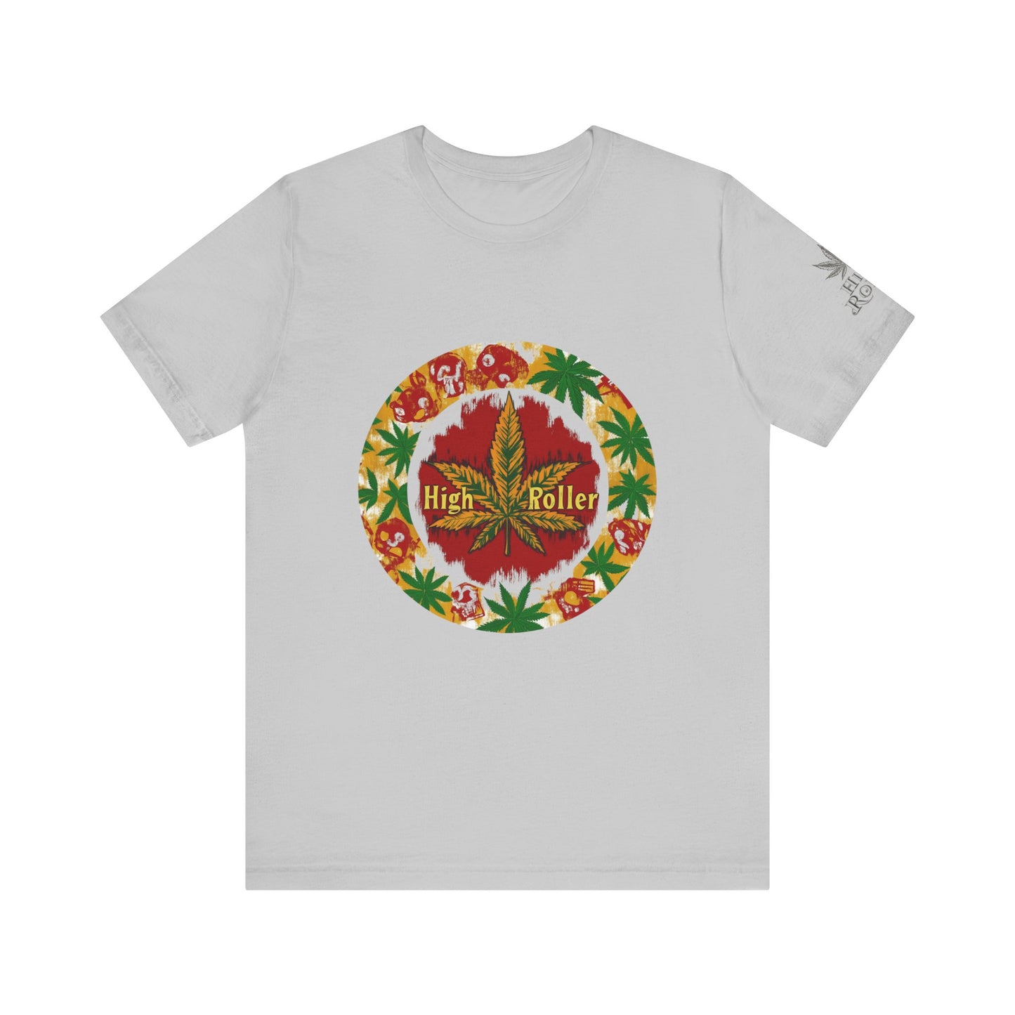 Latino Sol Tee - Premium Airlume Cotton Cannabis Culture Latin Folk Art Design