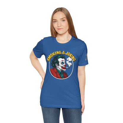 SMOKING & JOKING™ | PREMIUM DARK HUMOR CANNABIS TEE