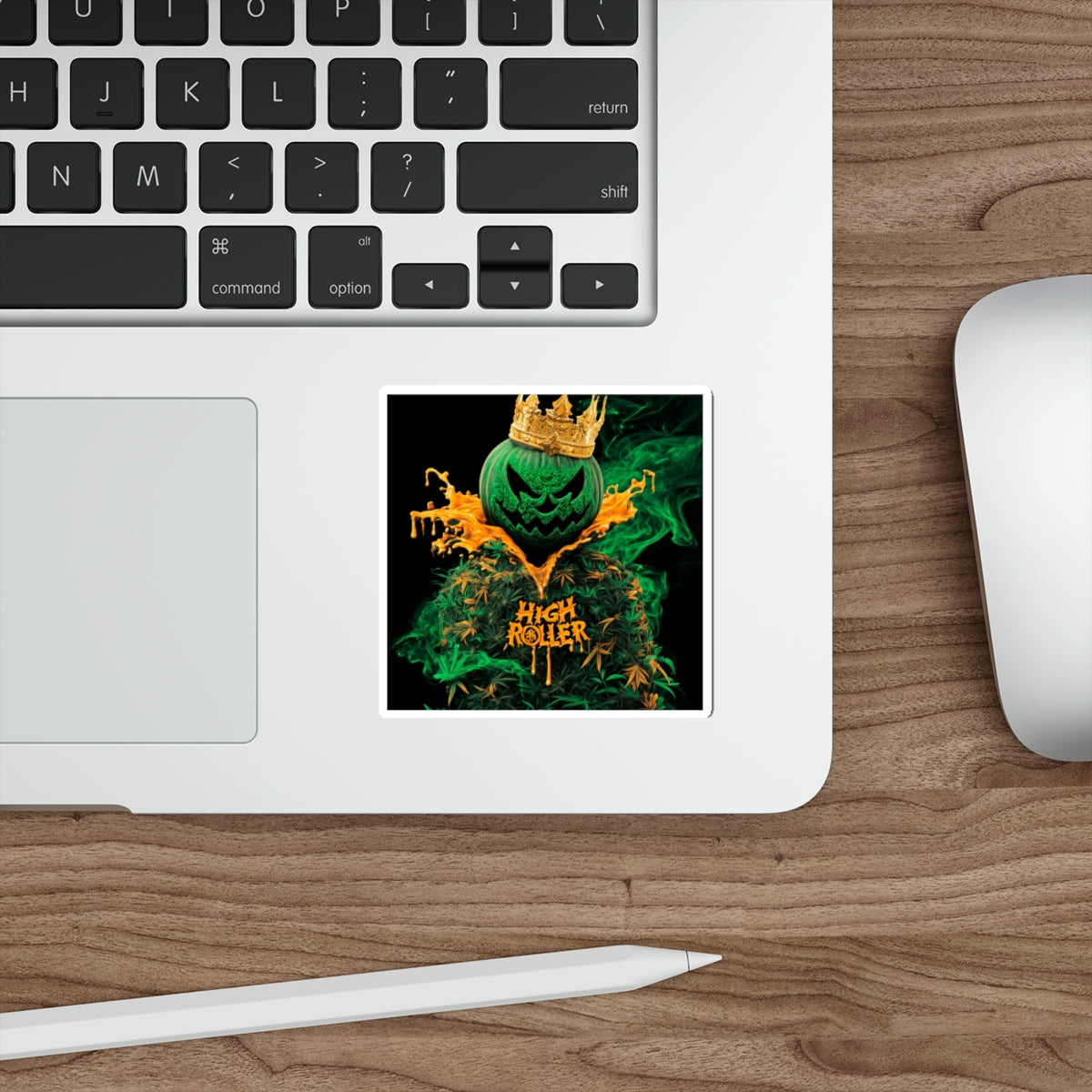 Luxury Jack O'Lantern with Gold Crown - Vegas Style October Collection