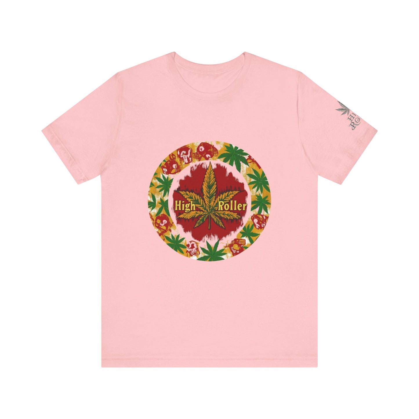 Latino Sol Tee - Premium Airlume Cotton Cannabis Culture Latin Folk Art Design