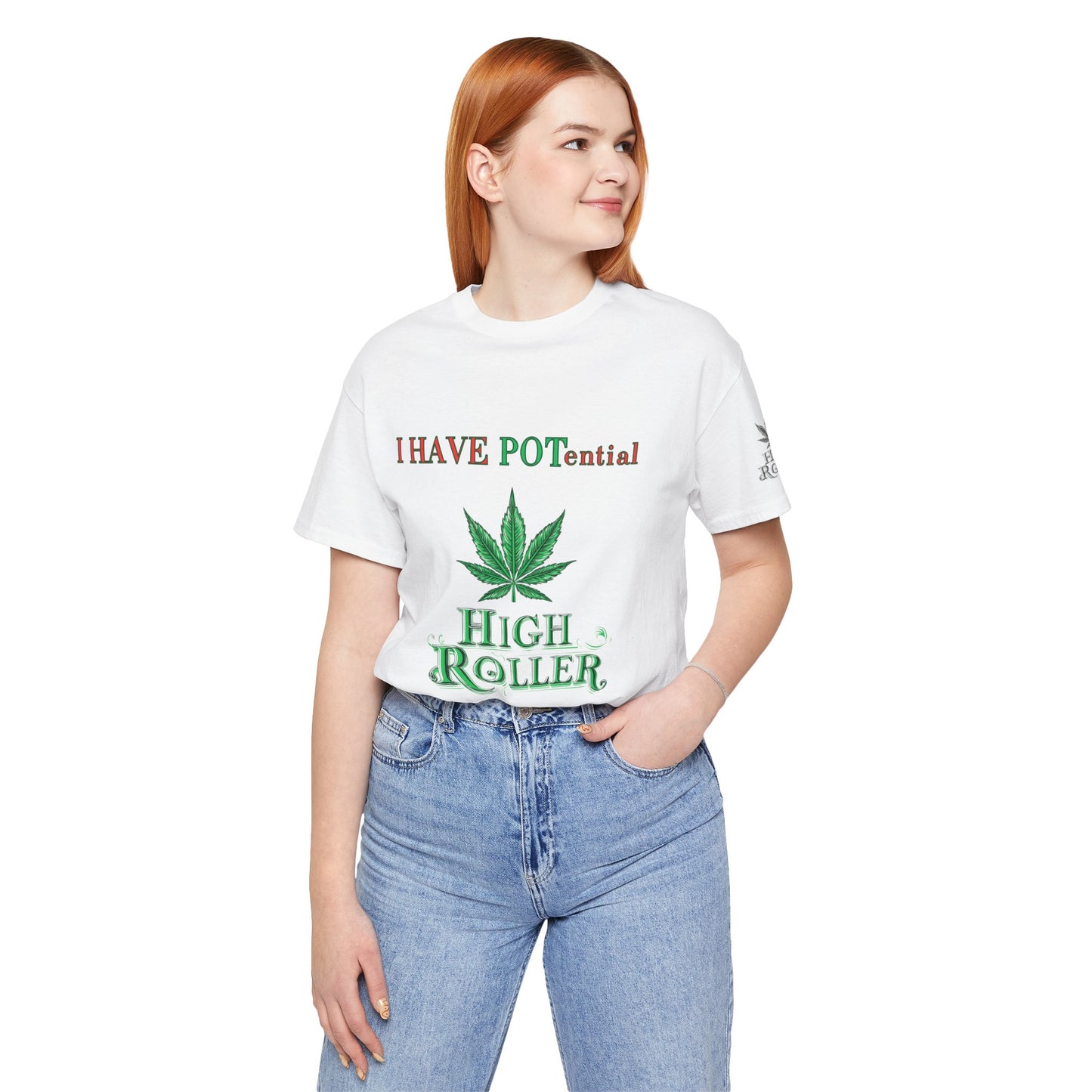 I Have Potential Cannabis Wordplay T-Shirt - Premium 420 Humor Pun Motivational Lifestyle Apparel