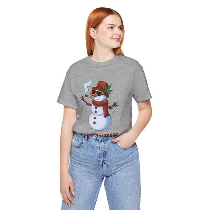 Happy Holidaze Premium Cannabis Christmas T-Shirt