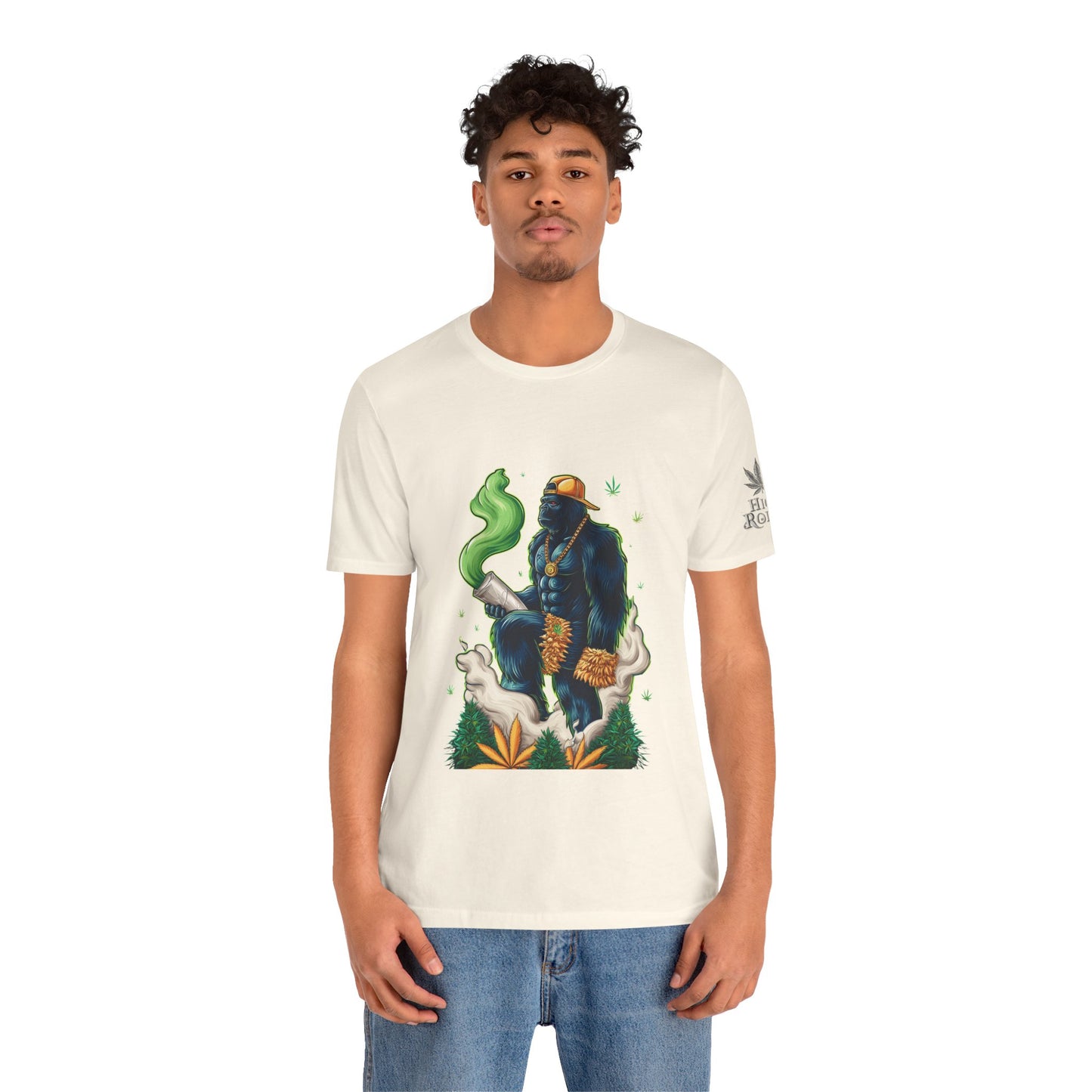 Bigfoot Cannabis Scholar T-Shirt - Premium Sasquatch 420 Lifestyle Apparel