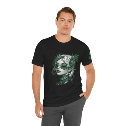 HIGH ROLLER CANNABIS GODDESS T-SHIRT
