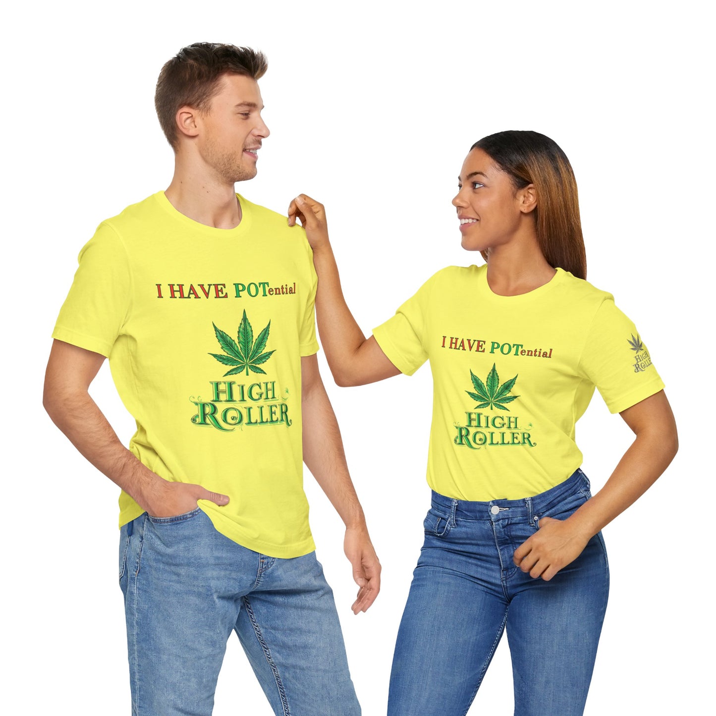 I Have Potential Cannabis Wordplay T-Shirt - Premium 420 Humor Pun Motivational Lifestyle Apparel