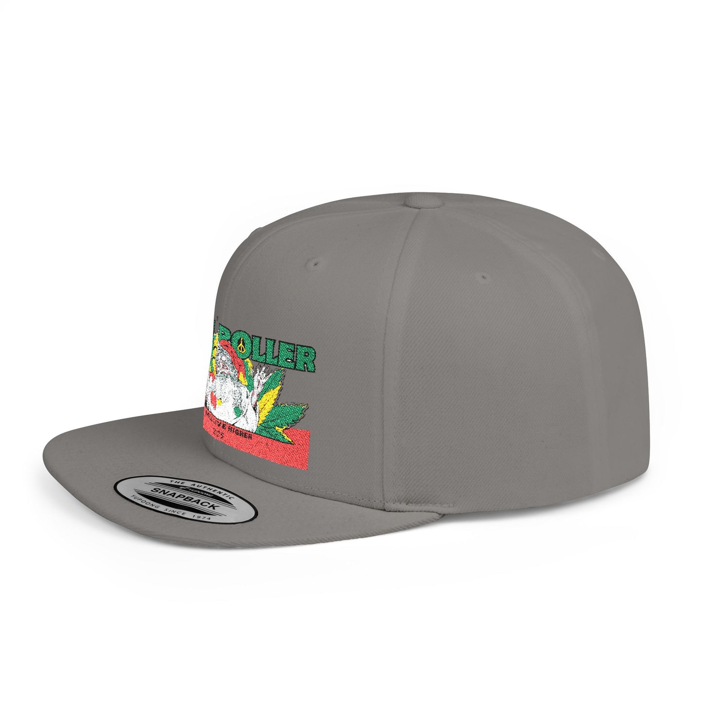 HIGH ROLLER Cannabis Culture Snapback Cap