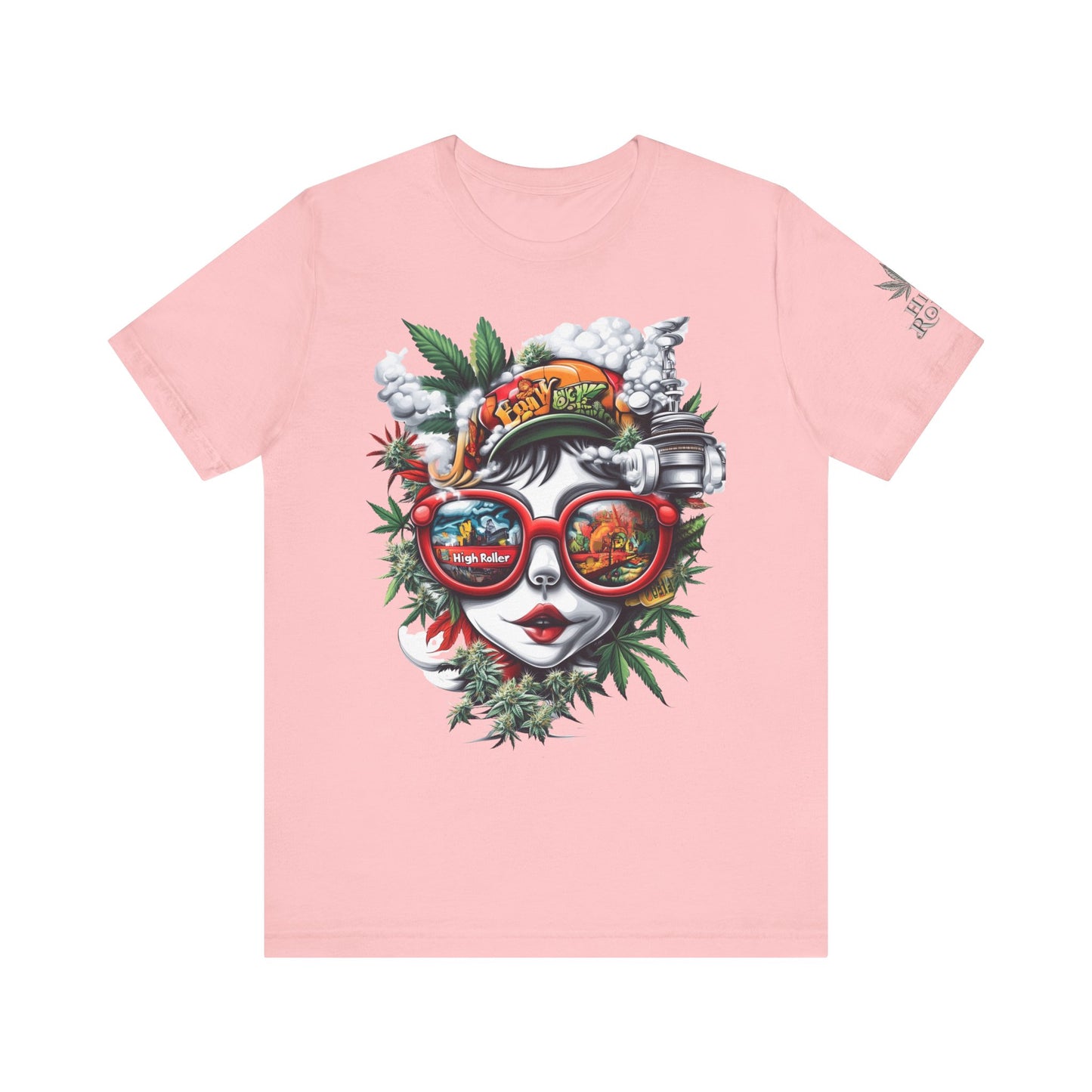 Vision Quest T-Shirt - Premium Airlume Cotton Cannabis Goddess Psychedelic Art Tee