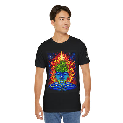 High Roller Third Eye Awakening Cannabis T-Shirt - Premium 420 Psychedelic Meditation Consciousness Expansion Spiritual Enlightenment Apparel