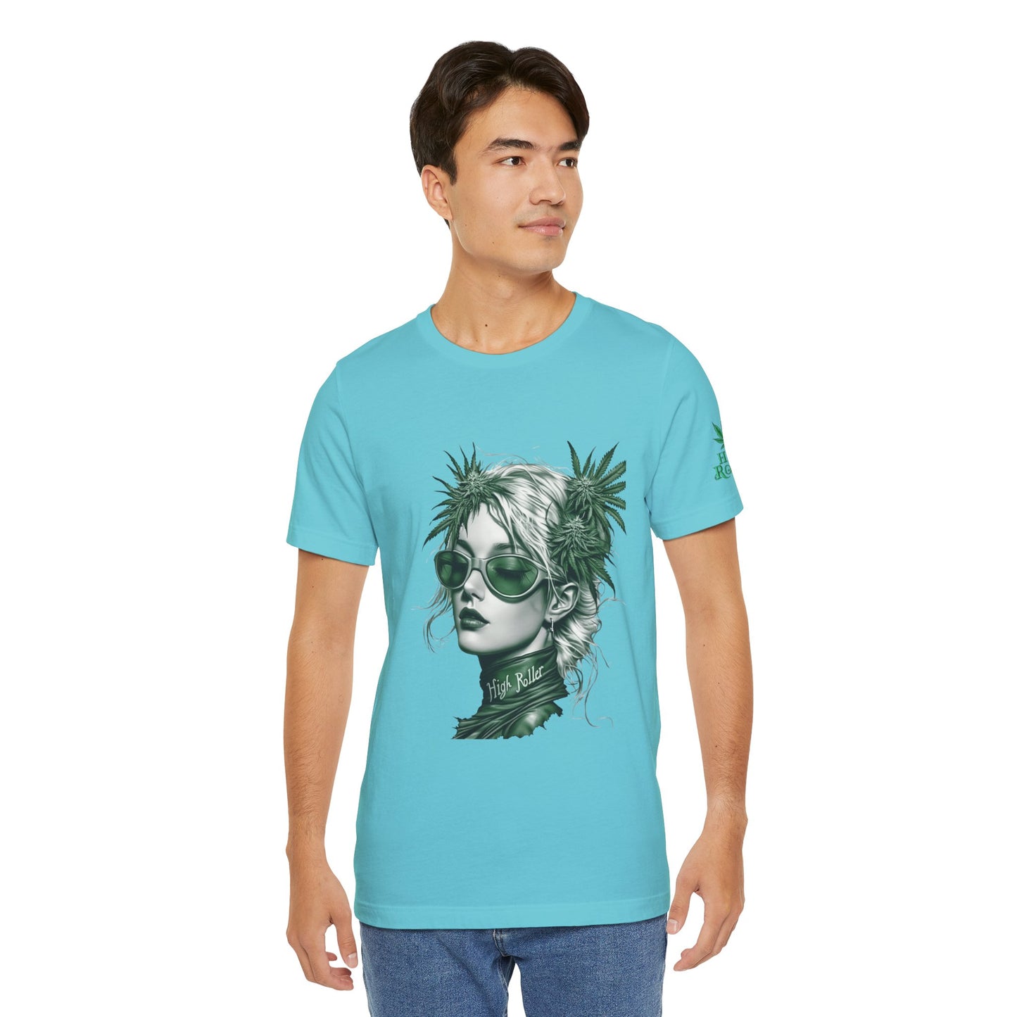 HIGH ROLLER CANNABIS GODDESS T-SHIRT