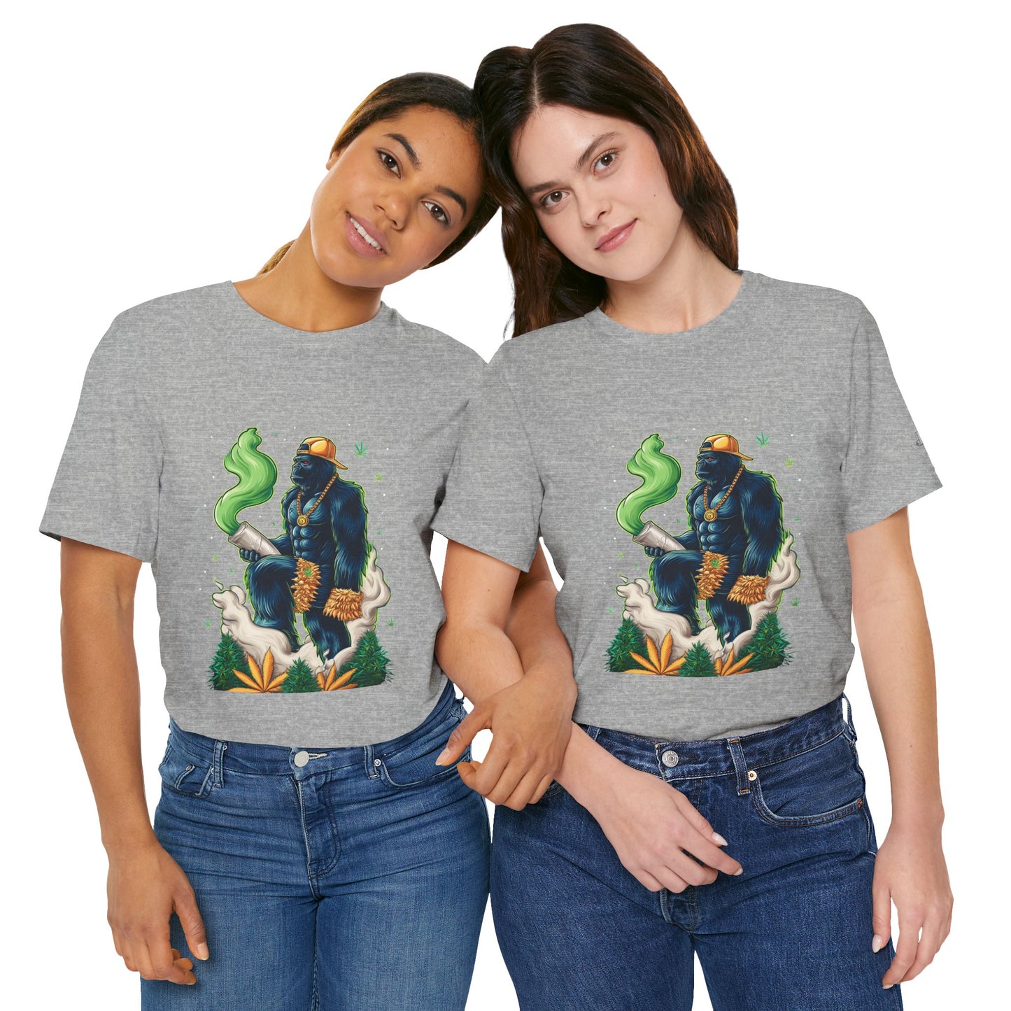 Bigfoot Cannabis Scholar T-Shirt - Premium Sasquatch 420 Lifestyle Apparel