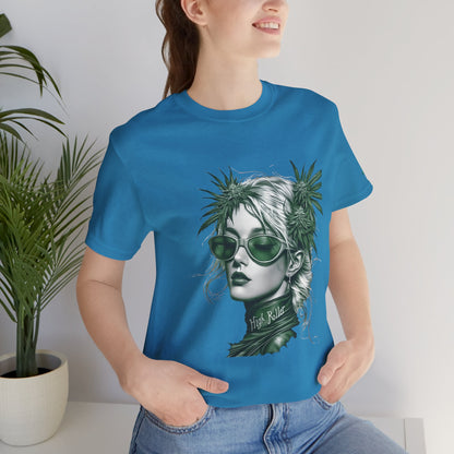 HIGH ROLLER CANNABIS GODDESS T-SHIRT