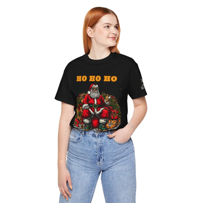 Ho Ho Ho Lot Of Weed Premium Cannabis Christmas T-Shirt