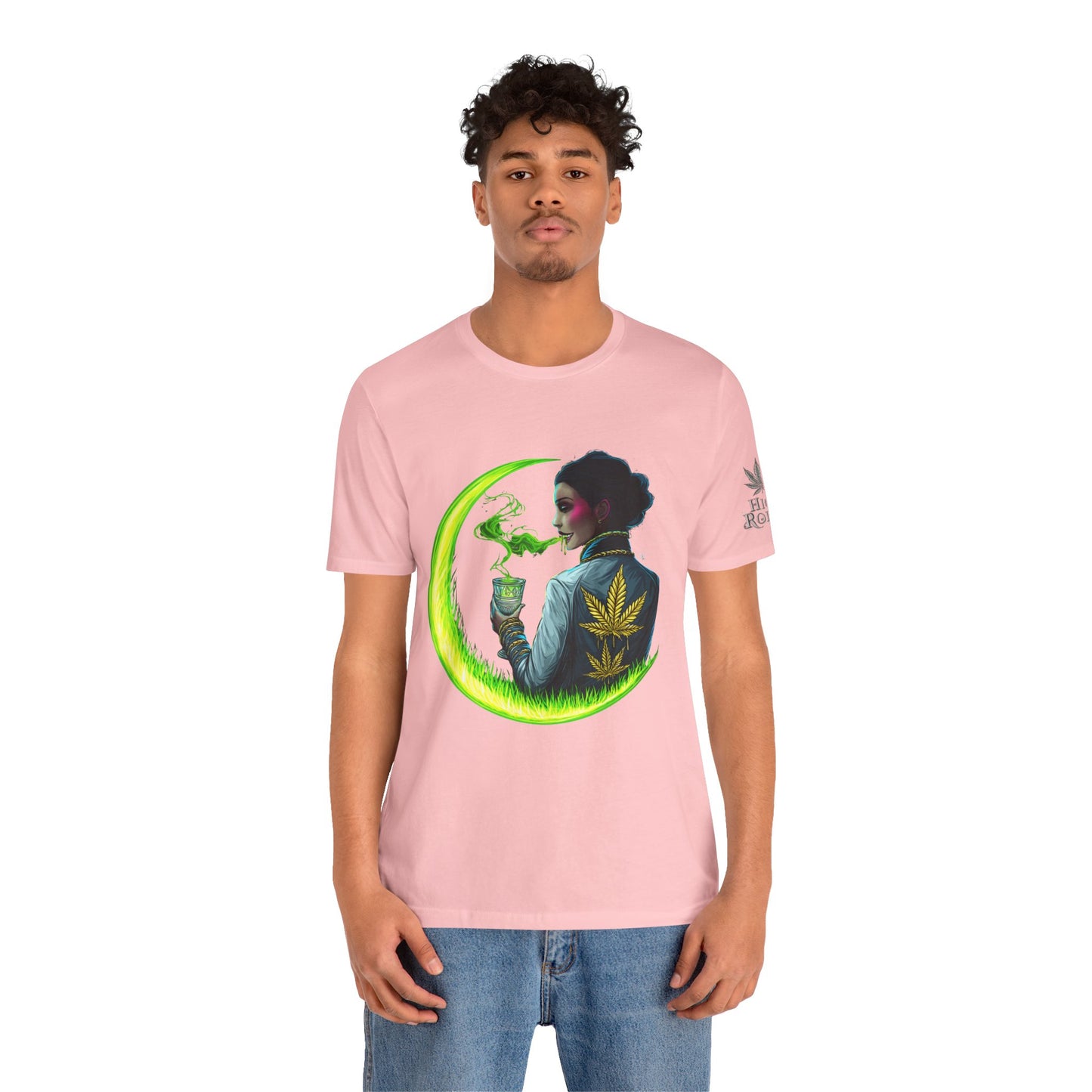 Cannabis Queen Commander T-Shirt - Premium Afrofuturistic 420 Lifestyle Apparel"