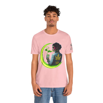 Cannabis Queen Commander T-Shirt - Premium Afrofuturistic 420 Lifestyle Apparel"