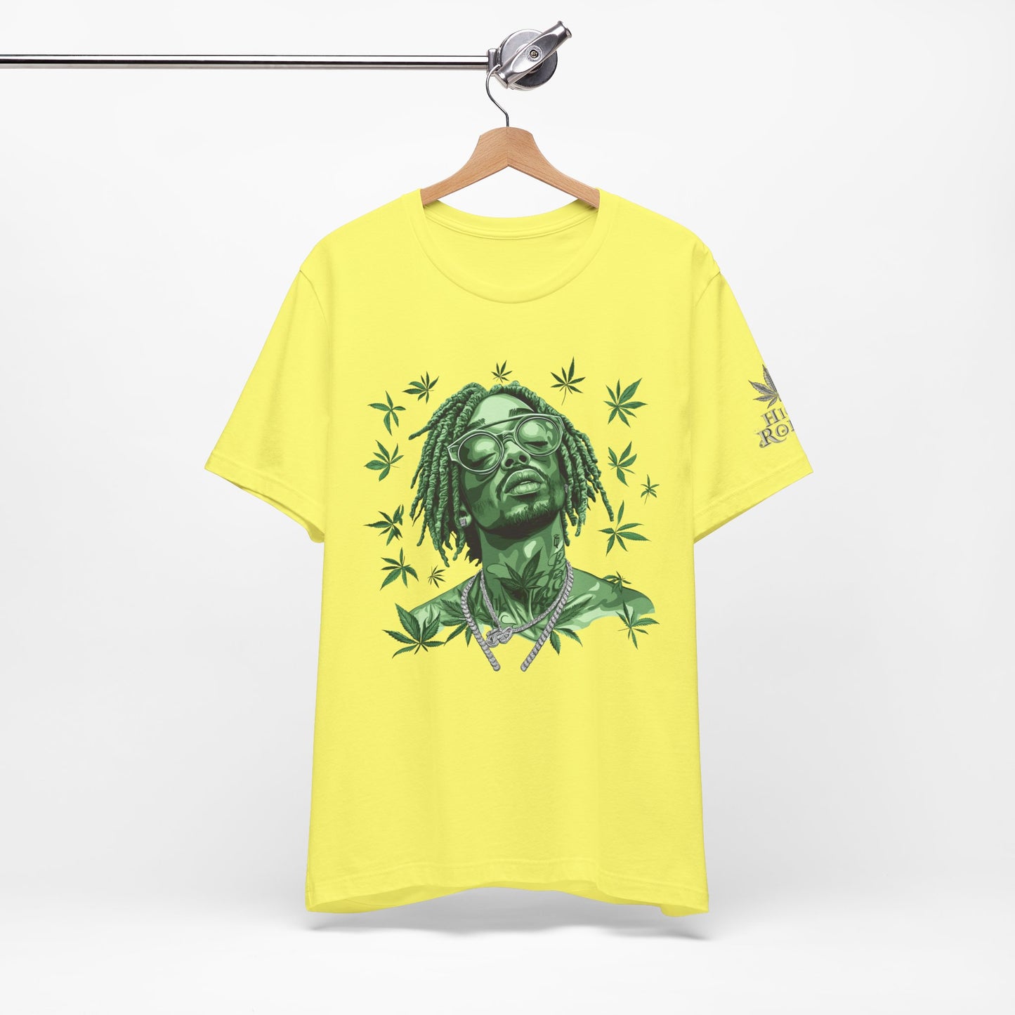 Elevated Vision Green Dream Tee - Premium Airlume Cotton Cannabis Culture Art