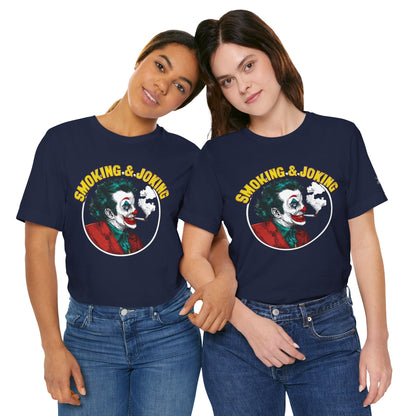 SMOKING & JOKING™ | PREMIUM DARK HUMOR CANNABIS TEE