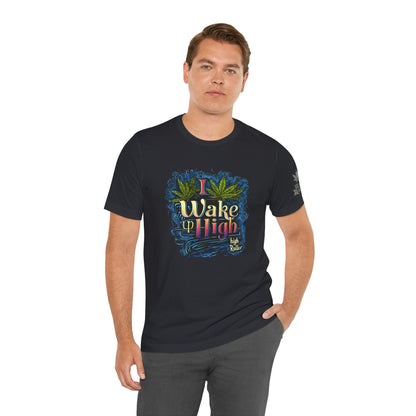 Wake Up High™ | Premium Cannabis Art Tee - Limited Edition | High Roller