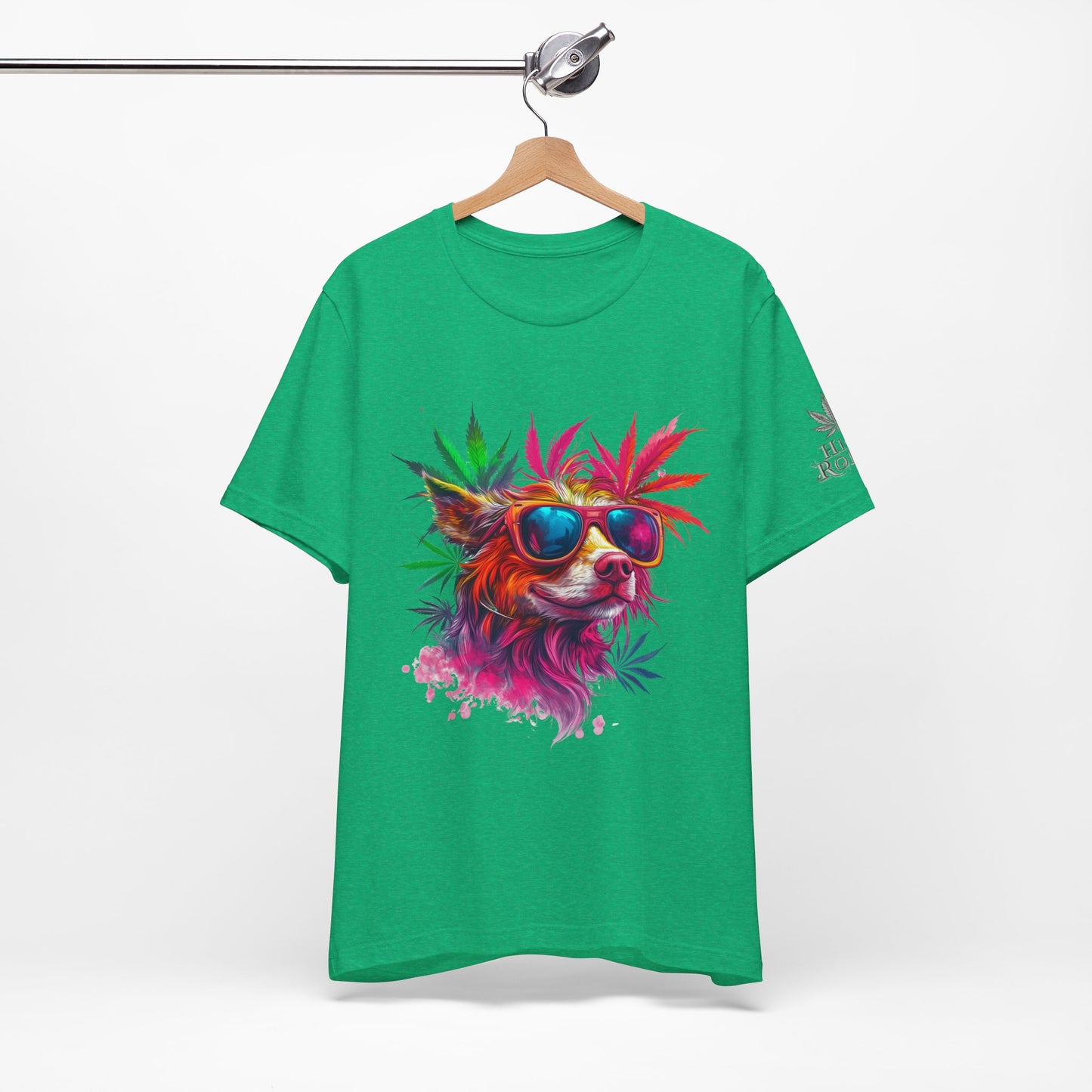 PSYCHEDELIC CANNABIS DOG™ | PREMIUM TRIPPY ART TEE