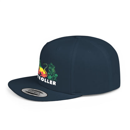 HIGH ROLLER Rastafarian Lion Snapback Cap
