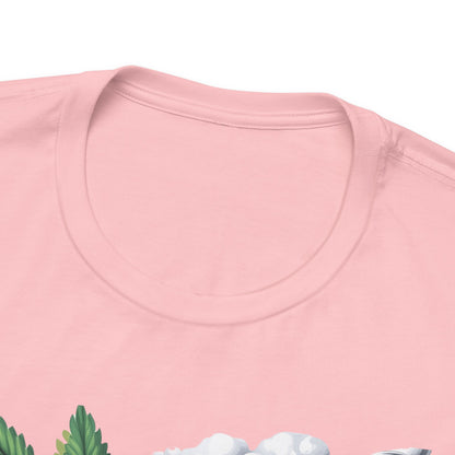 Vision Quest T-Shirt - Premium Airlume Cotton Cannabis Goddess Psychedelic Art Tee