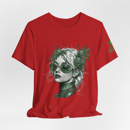 HIGH ROLLER CANNABIS GODDESS T-SHIRT