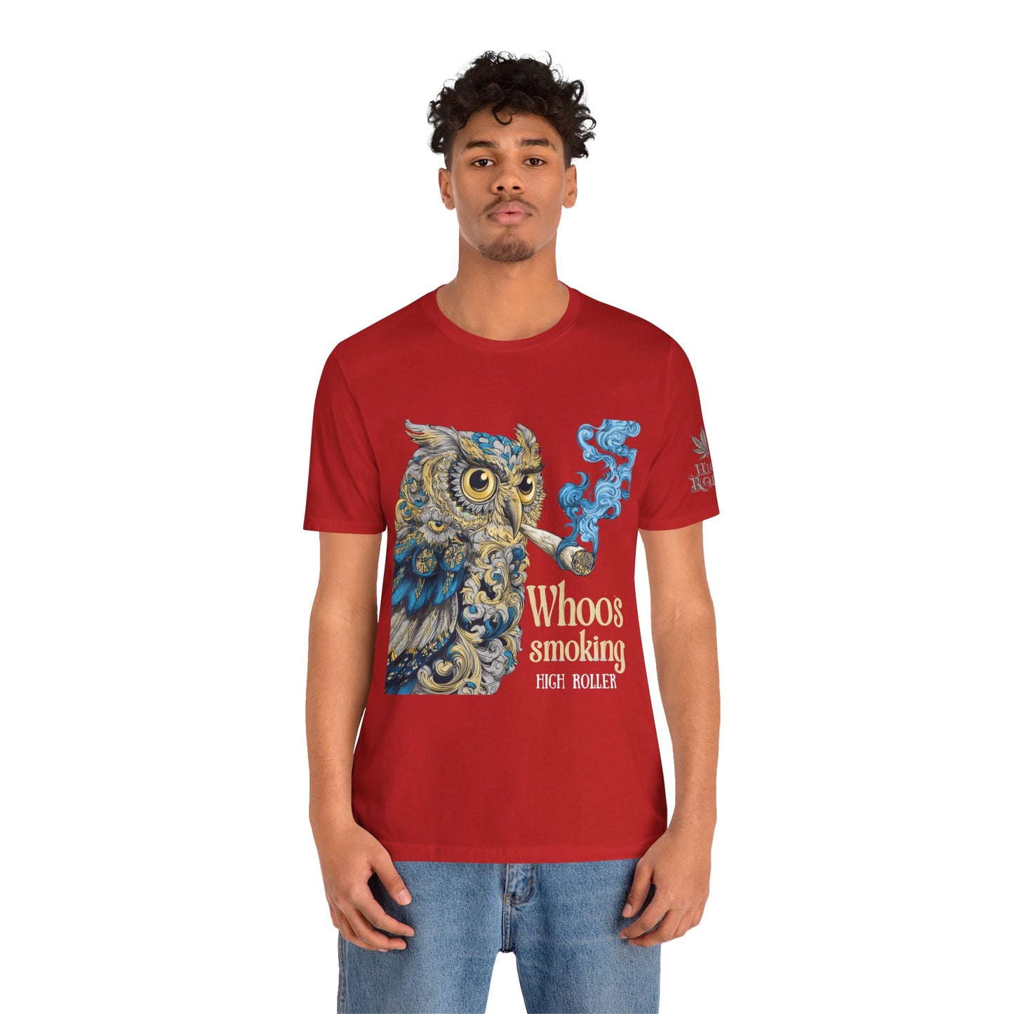 WHOOS SMOKING™ | PREMIUM WISDOM CANNABIS TEE