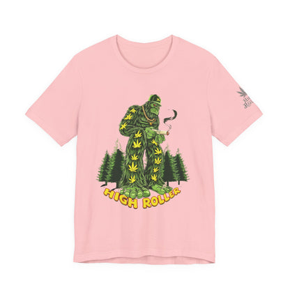Cannabis Sasquatch Forest King T-Shirt - Premium Bigfoot 420 Lifestyle Apparel"