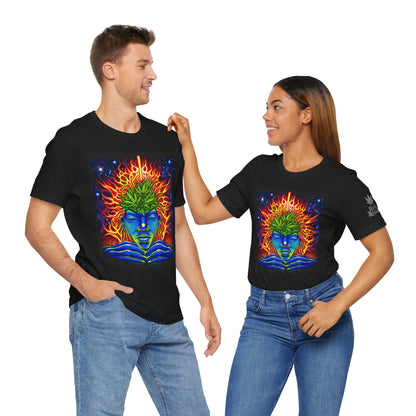 High Roller Third Eye Awakening Cannabis T-Shirt - Premium 420 Psychedelic Meditation Consciousness Expansion Spiritual Enlightenment Apparel