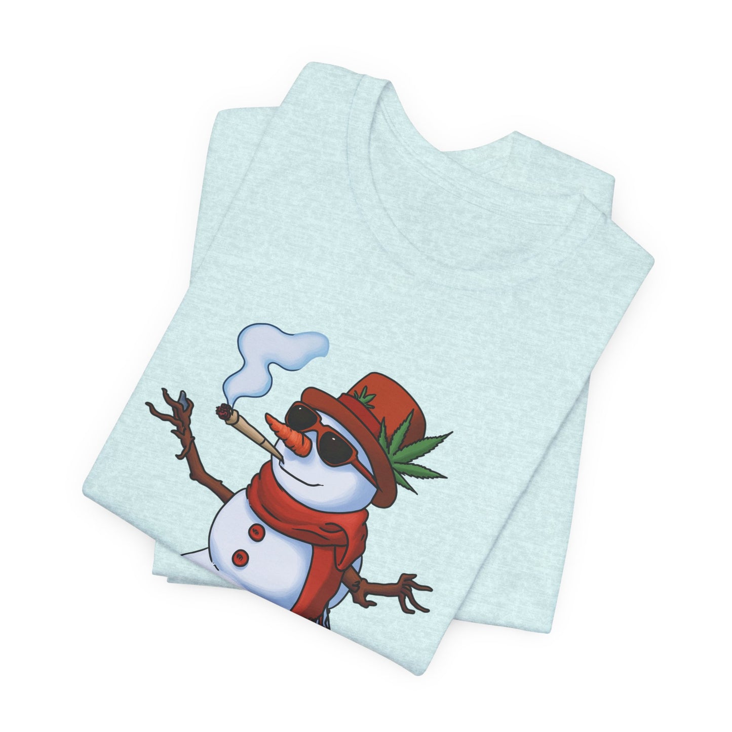 Happy Holidaze Premium Cannabis Christmas T-Shirt
