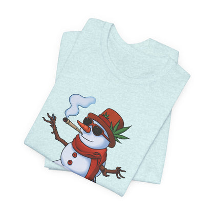 Happy Holidaze Premium Cannabis Christmas T-Shirt
