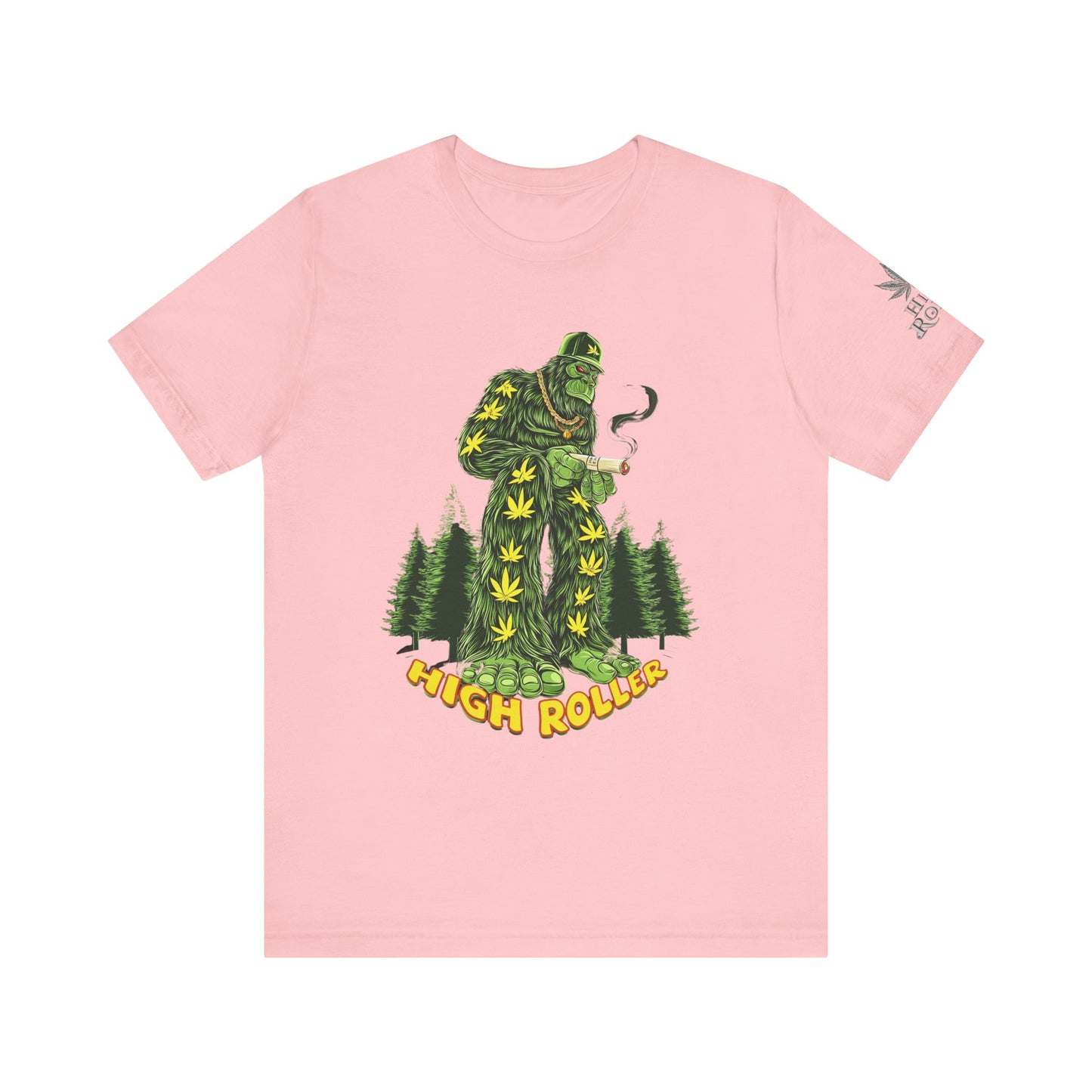 Cannabis Sasquatch Forest King T-Shirt - Premium Bigfoot 420 Lifestyle Apparel"