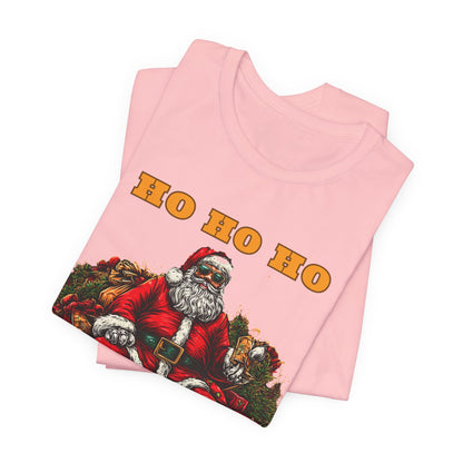 Ho Ho Ho Lot Of Weed Premium Cannabis Christmas T-Shirt