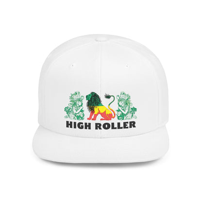 HIGH ROLLER Royal Crest Snapback Cap
