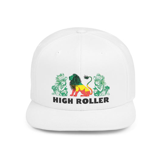 HIGH ROLLER Royal Crest Snapback Cap