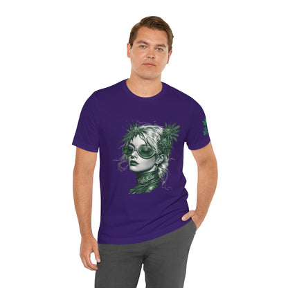 HIGH ROLLER CANNABIS GODDESS T-SHIRT